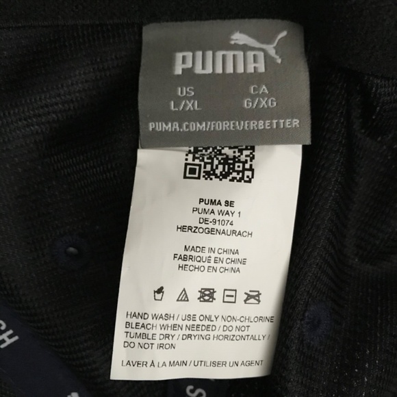 NWOT PUMA Jaguar Baseball Cap L/XL Hat Dark Navy Blue Mesh Back Unisex - Picture 9 of 10